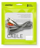 Изображение товара Кабель соединительный SmartBuy 3xRCA (M) - 3xRCA (M), 3 м