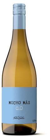 Изображение товара Вино безалкогольное Mucho Mas white alcohol free белое полусухое Испания, 0,75 л