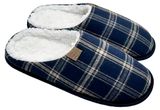 Изображение товара Тапочки мужские InExtenso синие в клетку, 41-46