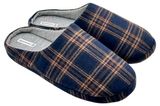 Изображение товара Тапочки мужские InExtenso синие в клетку, 39/40-45/46