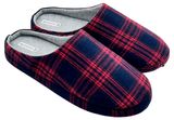 Изображение товара Тапочки мужские InExtenso красно-синие в клетку, 39/40-45/46