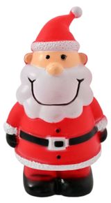 Изображение товара Игрушка для собак новогодняя Санта, 13 см
