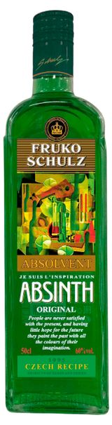 Изображение товара Абсент FRUKO SCHULZ Absinth Absolvent Россия, 0,5 л