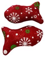 Изображение товара Игрушка новогодняя для кошек Рыба 7,5 см, 1 шт в ассортименте