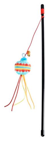 Изображение товара Игрушка-дразнилка для кошек с колокольчиком, 46 см