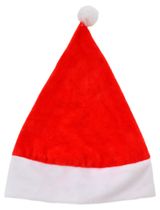 Изображение товара Колпак для собаки новогодний красный, 11 см