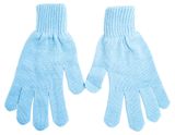 Изображение товара Перчатки женские Fishka голубые, р. 18