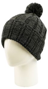 Изображение товара Шапка мужская Fishka графит, р. 56-58