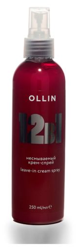 Изображение товара Крем-спрей для волос Ollin 12 в 1 несмываемый, 250 мл