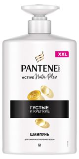 Изображение товара Шампунь для волос Pantene ACTIVE NUTRI-PLEX густые и крепкие, 900 мл