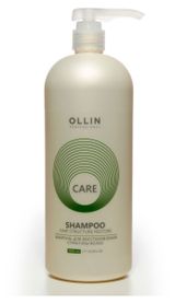 Изображение товара Шампунь для волос Ollin Care восстанавливающий, 1000 мл