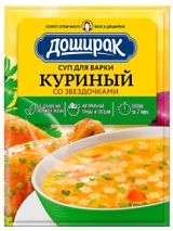 Изображение товара Суп «Доширак» Куриный со звездочками, 67 г