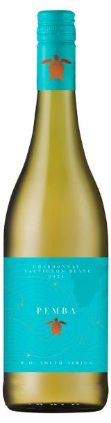 Изображение товара Вино Pemba Chardonnay Sauvignon Blanc белое полусухое ЮАР, 0,75 л