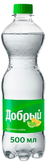 Изображение товара Напиток газированный «Добрый» Лимон-Лайм, 500 мл