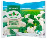 Изображение товара Овощная смесь Agama брокколи и цветная капуста замороженная, 400 г