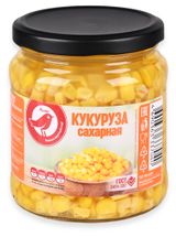 Изображение товара Кукуруза сахарная АШАН Красная птица, 460 г