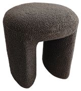 Изображение товара Пуф Руф букле коричневый, 40×40×44 см