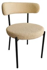 Изображение товара Стул кухонный Руф букле бежевый, 48×48×75 см