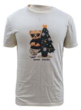 Изображение товара Футболка мужская новогодняя белая, р. M-3XL