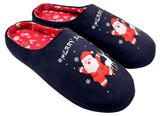 Изображение товара Тапочки мужские новогодние InExtenso Merry Xmas синие, р 39/40-45/46