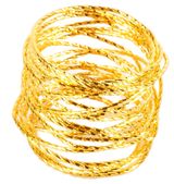 Изображение товара Кольцо для салфеток Nouvelle Home Вокруг света золото, 1 шт