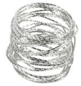 Изображение товара Кольцо для салфеток Nouvelle Home Вокруг света серебро, 1 шт