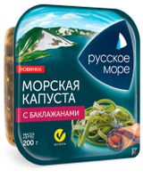 Изображение товара Морская капуста «Русское море» по-корейски с баклажанами, 200 г