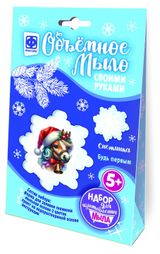 Изображение товара Набор для творчества «Фантазёр» Мыло-снежинка с лошадкой, 1 шт в ассортименте