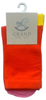 Изображение товара Носки детские «ТОП» оранжевые, р 22-24
