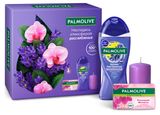 Изображение товара Подарочный набор Palmolive Гель для душа 250 мл + Мыло твердое 90 г + Свеча, 1 шт