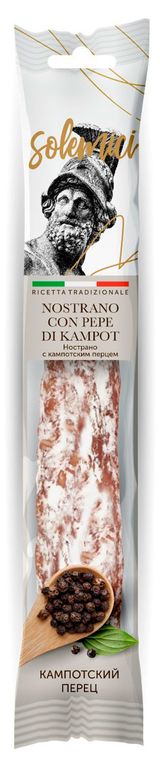 Изображение товара Колбаса сыровяленая Nostrano с добавлением камбоджийского перца, 110 г