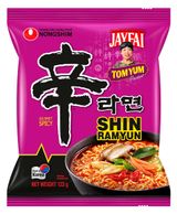Изображение товара Лапша быстрого приготовления Nongshim Шин Рамен Том Ям Корея, 123 г