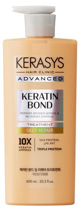 Изображение товара Бальзам для волос Kerasys Advanced Keratin Blond Восстановление с кератином для поврежденных волос, 600 мл