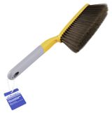 Изображение товара Щетка хозяйственная с мягкой щетиной желтая, 38,5х4,5 см