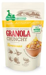 Изображение товара Мюсли запеченные Bionova Crunchy Тропические, 400 г
