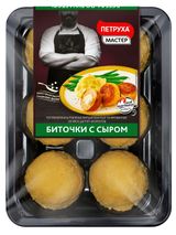 Изображение товара Биточки куриные «Петруха» с сыром охлажденные, 500 г