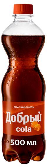 Изображение товара Напиток газированный Добрый Cola Карамель, 0,5 л
