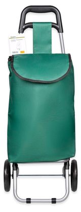 Изображение товара Сумка-тележка «Каждый день» зеленая, 87х34,5х28 см