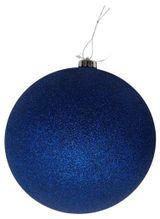 Изображение товара Елочный шар Actuel синий, 20 см