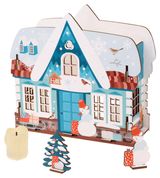 Изображение товара Набор для творчества Домик деда мороза зимний, 35х26х4,5 см