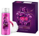 Изображение товара Набор подарочный женский Camay Magique, Гель для душа 250 мл + Мочалка для тела