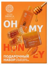 Изображение товара Набор подарочный для женщин Natura Siberica Oh my Honey  Гель для душа 270 мл + Скраб для тела 400 г