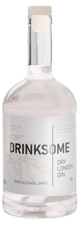 Изображение товара Джин безалкогольный Drinksome Dry London Gin Россия, 0,7 л
