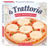 Изображение товара Пицца сырная La Trattoria с сыром моцарелла замороженная, 335 г