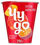Изображение товара Йогурт «Чудо» вязкий живой Персик-Маракуйя 2% БЗМЖ, 290 г