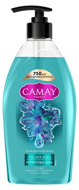 Изображение товара Гель для душа Camay Гипнотическая аура с ароматом полуночного жасмина и масла пачули, 750 мл