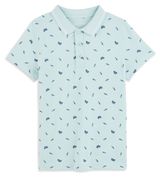 Изображение товара Поло для мальчика с коротким рукавом светло-зеленое, р 3-14 лет