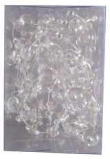 Изображение товара Бусы на елку Actuel прозрачные, 2,7 м