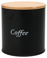 Изображение товара Банка металлическая для кофе Actuel черная, 600 мл