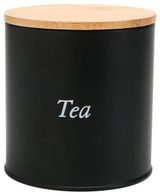 Изображение товара Банка металлическая для чая Actuel черная, 600 мл